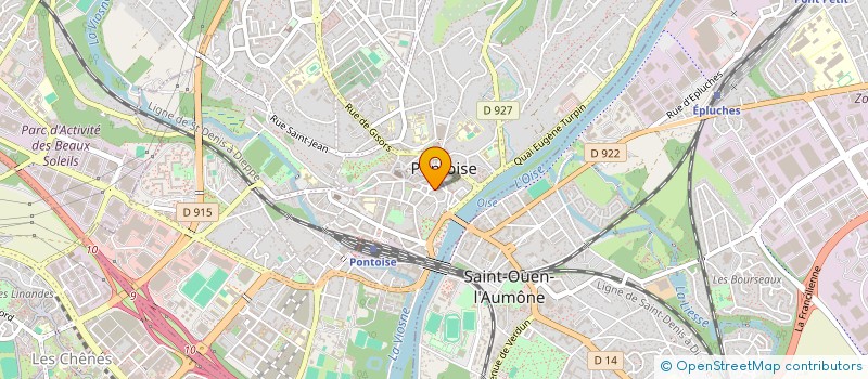 localisation de l'entreprise MONSIEUR JOHNNY VILLERSTEIN  PONTOISE