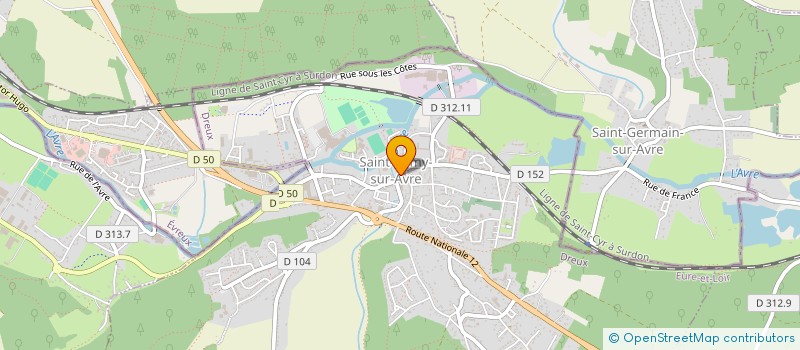 localisation de l'entreprise MONSIEUR JOHNNY YE à SAINT-REMY-SUR-AVRE