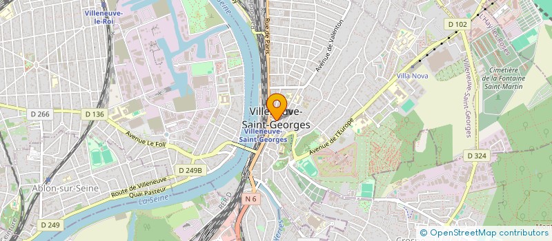 localisation de l'entreprise MONSIEUR JOHNNY YOUL  VILLENEUVE-SAINT-GEORGES