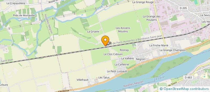 localisation de l'entreprise MONSIEUR JOHNNY ZIMMERMANN  NAZELLES-NEGRON