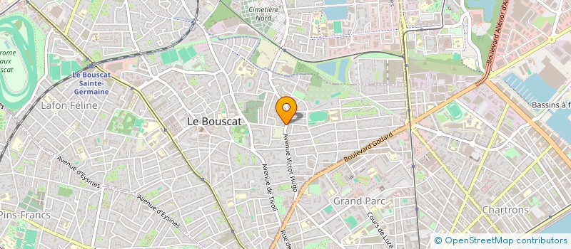 localisation de l'entreprise MONSIEUR JOHNSON LA ROZE  BORDEAUX