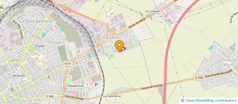 localisation de l'entreprise MONSIEUR JOHNSON SOUMAHORO  REIMS
