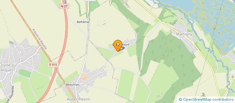 localisation de l'entreprise MONSIEUR JOHNY DECONINCK  MARTIGNY