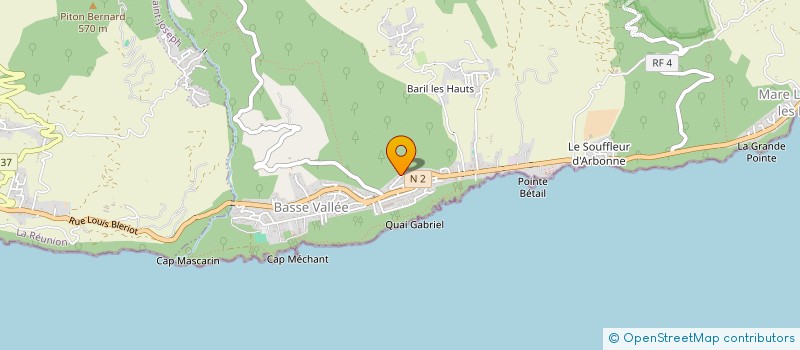 localisation de l'entreprise MONSIEUR JOHNY HOARAU  SAINT-PHILIPPE