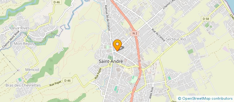 localisation de l'entreprise MONSIEUR JOHNY MAILLOT à SAINT-ANDRE