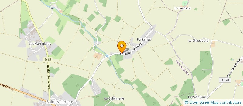 localisation de l'entreprise MONSIEUR JOHNY PORE à SAINT-VALERIEN