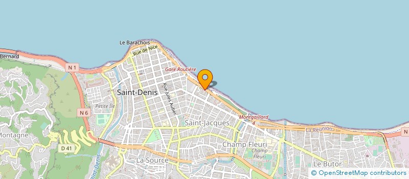 localisation de l'entreprise MONSIEUR JOHNY ROBERT à SAINT-DENIS