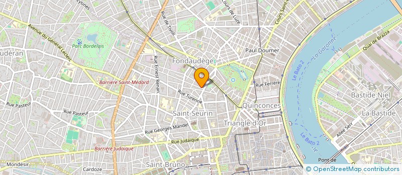 localisation de l'entreprise MONSIEUR JOHNY TAVARRES  BORDEAUX