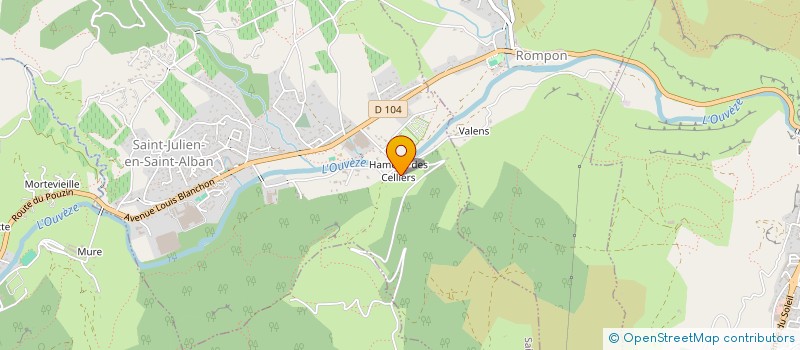 localisation de l'entreprise MONSIEUR JOICE JAHANNAULT à SAINT-JULIEN-EN-SAINT-ALBAN