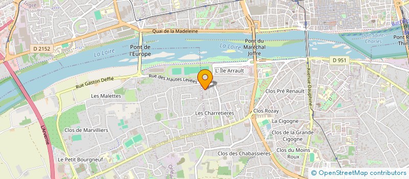 localisation de l'entreprise MONSIEUR JOJO TSHITENGE MUPUWE à ORLEANS