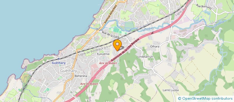 localisation de l'entreprise MONSIEUR JOKIN CALDUMBIDE  ARBONNE