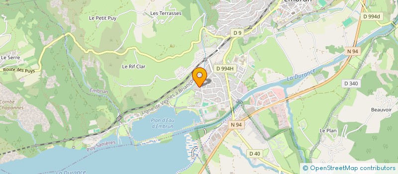 localisation de l'entreprise MONSIEUR JOLAN BELLI  EMBRUN