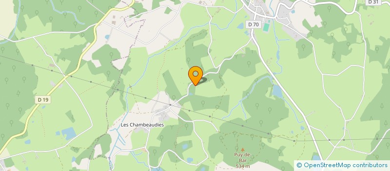 localisation de l'entreprise MONSIEUR JOLAN GAILLARD à CHATEAU-CHERVIX