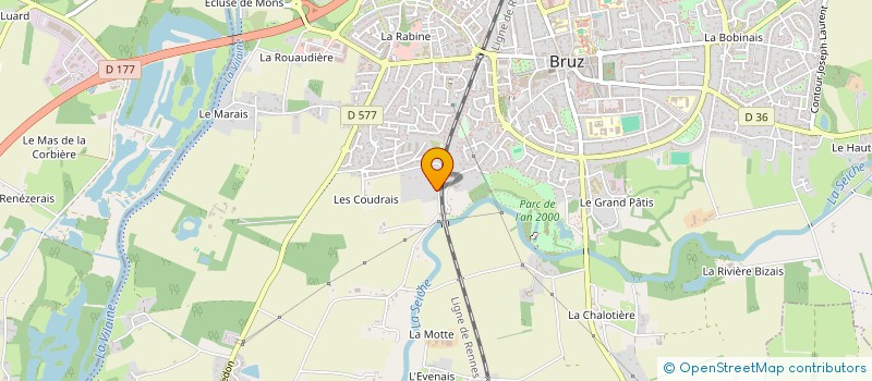 localisation de l'entreprise MONSIEUR JOLAN SAINT GEORGES JOUAN  BRUZ