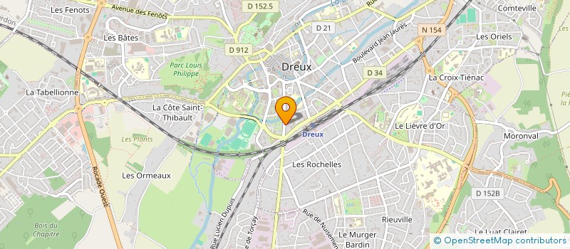 localisation de l'entreprise MONSIEUR JOLAN SPAUR à DREUX