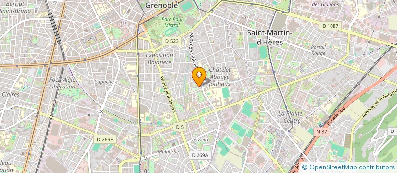 localisation de l'entreprise MONSIEUR JOLAN VELASQUEZ à GRENOBLE