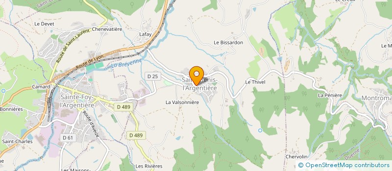 localisation de l'entreprise MONSIEUR JOLANN VIAL  LES HALLES