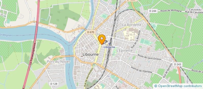localisation de l'entreprise MONSIEUR JOLIVET PIERRICK à LIBOURNE