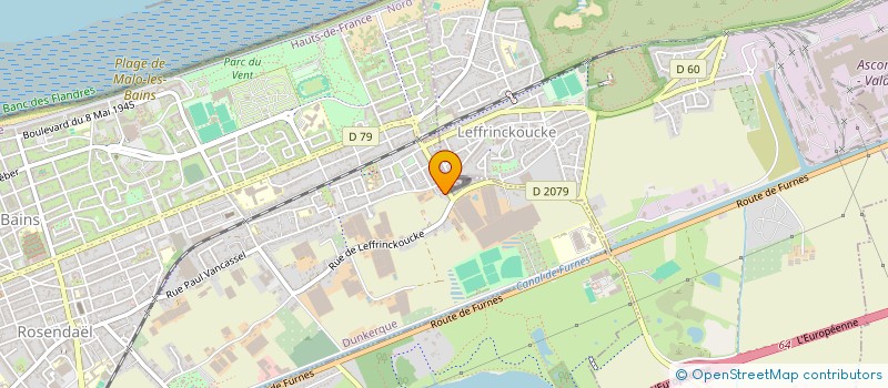 localisation de l'entreprise MONSIEUR JOLLY ORHIONHKPAIYO à DUNKERQUE