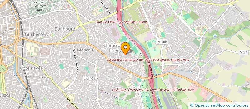 localisation de l'entreprise MONSIEUR JOMAA REGAIEG  TOULOUSE