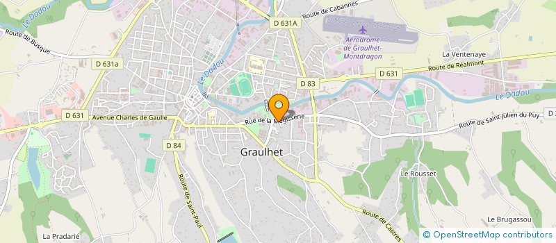 localisation de l'entreprise MONSIEUR JOMAA SALIM à GRAULHET