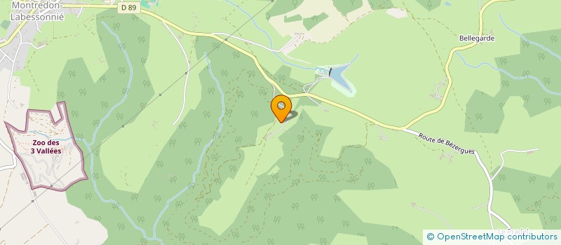 localisation de l'entreprise MONSIEUR JOMELIEN MARCOU  MONTREDON-LABESSONNIE