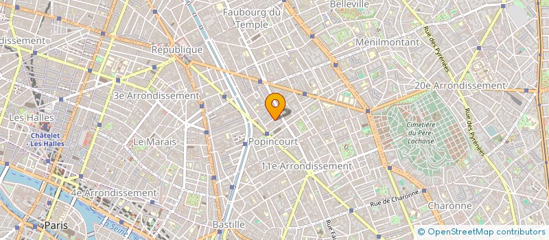 localisation de l'entreprise MONSIEUR JON BERG  PARIS