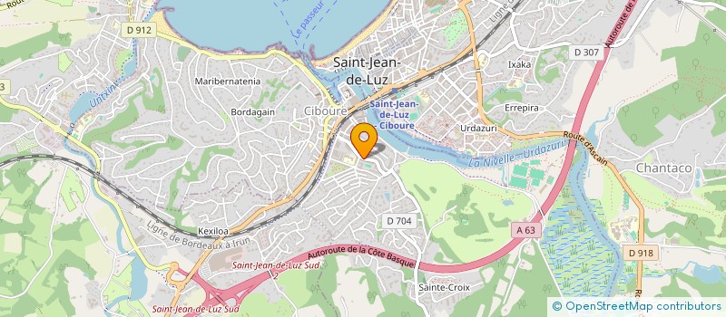 localisation de l'entreprise MONSIEUR JON BIDONDO  CIBOURE