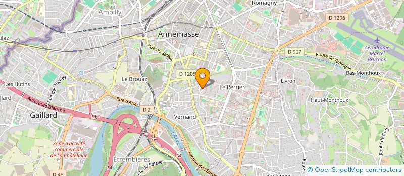 localisation de l'entreprise MONSIEUR JON BYTYQI  ANNEMASSE