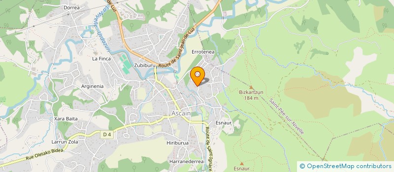 localisation de l'entreprise MONSIEUR JON LADUCHE  ASCAIN