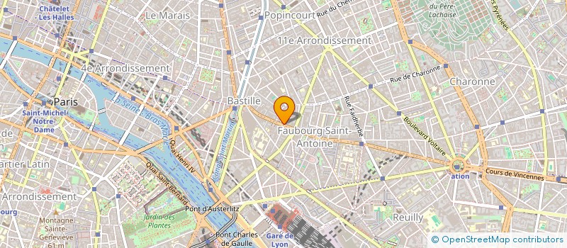 localisation de l'entreprise MONSIEUR JON LANDABURU  PARIS 11