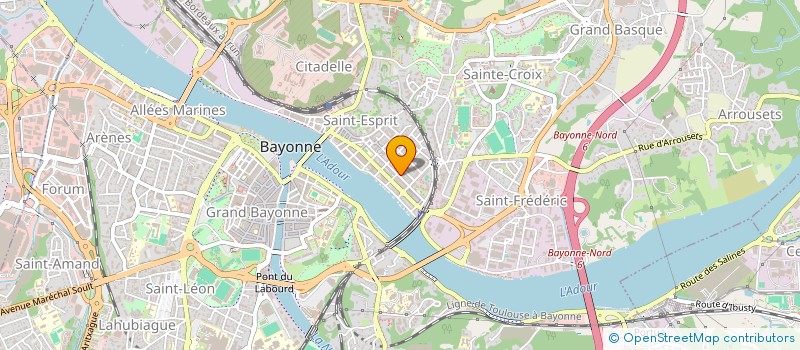 localisation de l'entreprise MONSIEUR JON MIKEL FERNANSEZ à BAYONNE