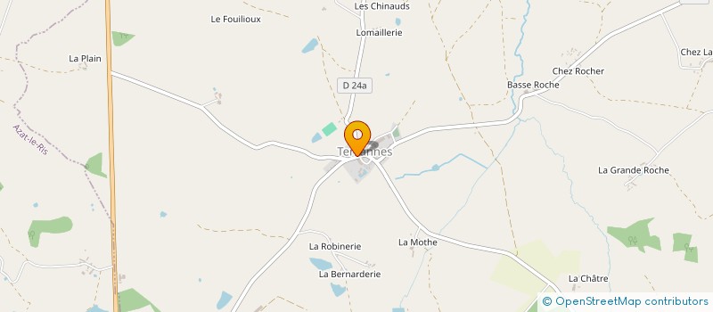 localisation de l'entreprise MONSIEUR JON THOMSON PIERCE  TERSANNES