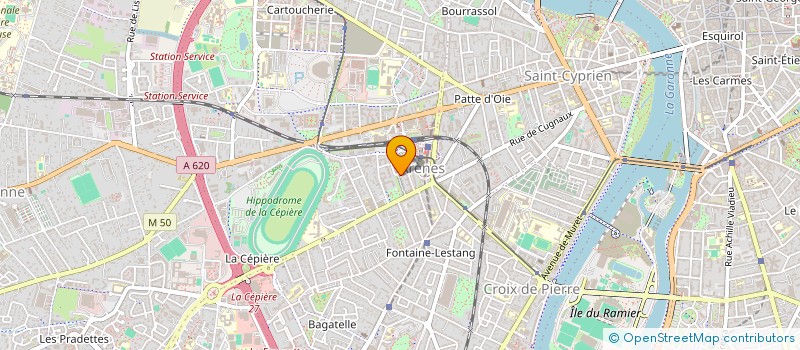 localisation de l'entreprise MONSIEUR JONAH CAROUGE  TOULOUSE