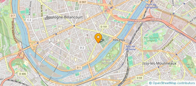 localisation de l'entreprise MONSIEUR JONAHE SALIN  BOULOGNE-BILLANCOURT