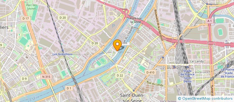 localisation de l'entreprise MONSIEUR JONAS AMESA MAKIMA  L'ILE-SAINT-DENIS