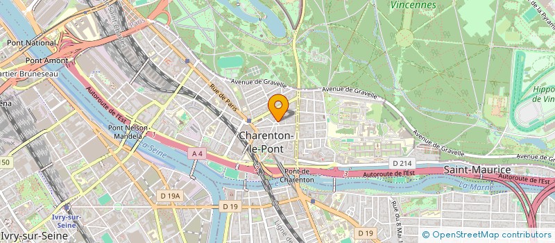 localisation de l'entreprise MONSIEUR JONAS BENBIHI  CHARENTON-LE-PONT