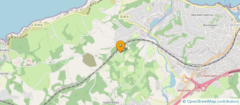 localisation de l'entreprise MONSIEUR JONAS BLATTER  URRUGNE