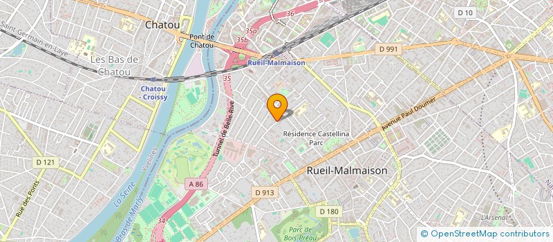 localisation de l'entreprise MONSIEUR JONAS BRAFMAN à RUEIL MALMAISON