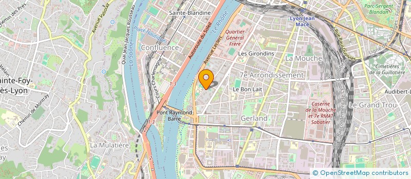 localisation de l'entreprise MONSIEUR JONAS BRUNIE  LYON