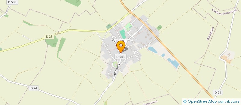 localisation de l'entreprise MONSIEUR JONAS BUQUET à WAVIGNIES