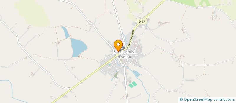 localisation de l'entreprise MONSIEUR JONAS COUSIN  SAINT-DENIS-D'ANJOU