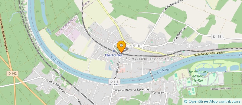 localisation de l'entreprise MONSIEUR JONAS CRAMBLAIN  CHARTRETTES