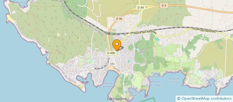 localisation de l'entreprise MONSIEUR JONAS DUVERGE à MARTIGUES