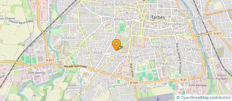 localisation de l'entreprise MONSIEUR JONAS FALELAVAKI  AUREILHAN