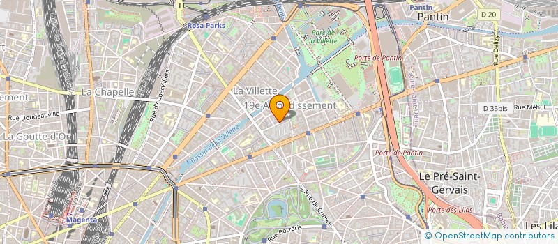 localisation de l'entreprise MONSIEUR JONAS GABISON  PARIS