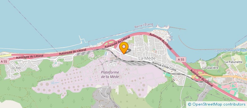 localisation de l'entreprise MONSIEUR JONAS GHOLAMALLAH  CHATEAUNEUF-LES-MARTIGUES