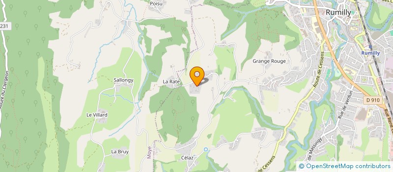 localisation de l'entreprise MONSIEUR JONAS GONCALVES GONZAGA  RUMILLY