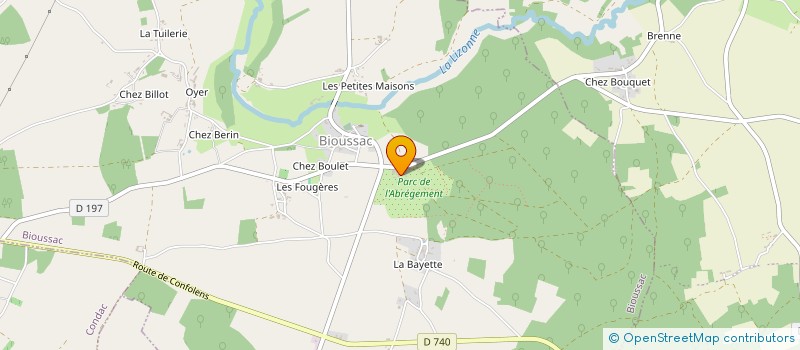 localisation de l'entreprise MONSIEUR JONAS HANDTMANN  BIOUSSAC