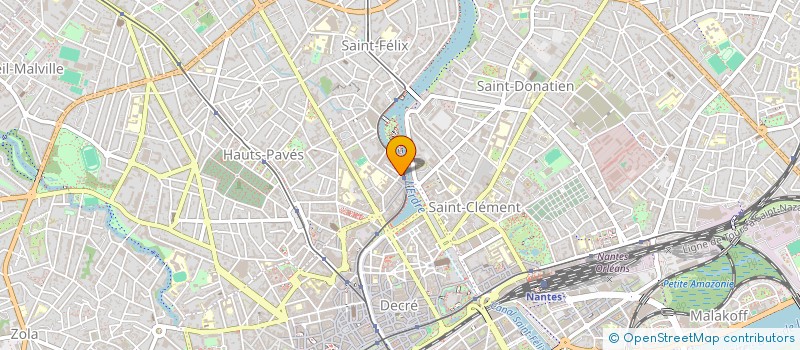 localisation de l'entreprise MONSIEUR JONAS LE FILLASTRE à NANTES